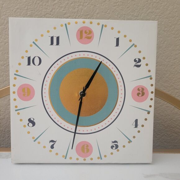 other Other - Pastel Canvas Clock